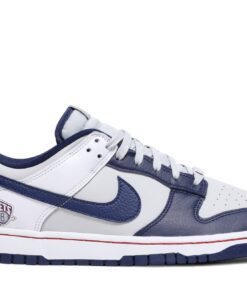 NBA x Nike Dunk Low EMB 75th Anniversary Brooklyn Nets DD3363-001 Nicesnk
