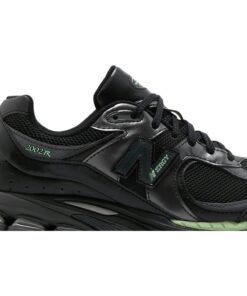 Alternative view of New Balance 2002R Black Silver Green M2002RLD Nicesnk