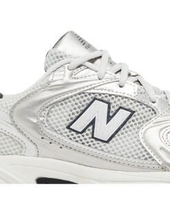 Alternative view of New Balance 530 Grey Matter Silver Metallic MR530LG Nicesnk