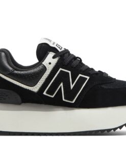 New Balance 574+ 'Black White' WL574ZAB