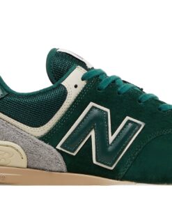 Alternative view of New Balance 574 Legacy Green Silver U574LGNW Nicesnk