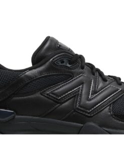 Alternative view of New Balance 9060 'Triple Black Leather' U9060NRI