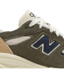 Alternative view of New Balance 990v2 MADE in USA 'Grey' M990GB2