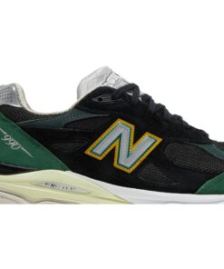 Alternative view of New Balance 990v3 Made In USA 'Black Green' M990CP3