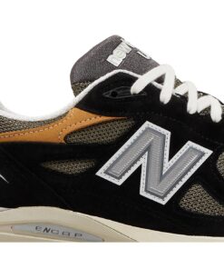 Alternative view of New Balance 990v3 Made in USA 'Black Tan' M990BB3