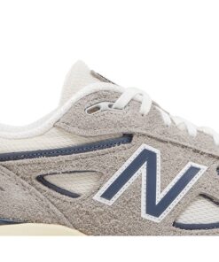 Alternative view of New Balance 990v4 Made in USA 'Grey Day 2023' U990TA4