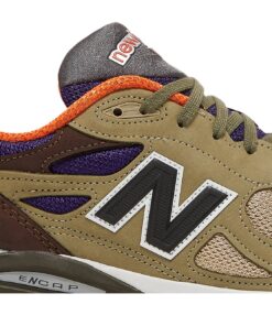 Alternative view of New Balance Teddy Santis x 990v3 Made in USA 'Tan Orange' M990BT3