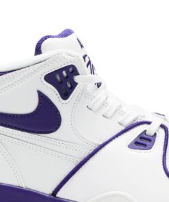 Alternative view of Nike Air Flight 89 White Court Purple CN0050-101 Nicesnk