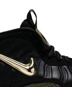 Alternative view of Nike Air Foamposite Pro Black Metallic Gold 624041-009 Nicesnk