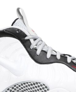 Alternative view of Nike Air Foamposite Pro Chrome White 624041-103 Nicesnk