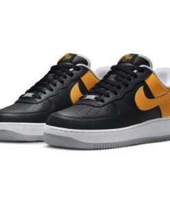 Alternative view of Nike Air Force 1 07 Black Kumquat FB7162-081 Nicesnk
