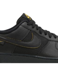 Alternative view of Nike Air Force 1 '07 'Black University Gold' FZ4617-001