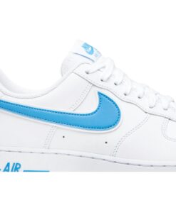 Alternative view of Nike Air Force 1 07 Low University Blue AO2423-100 Nicesnk
