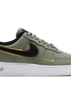 Nike Air Force 1 07 LV8 Metallic Swoosh Pack - Oil Green DA8481-300 Nicesnk