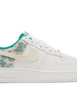 Nike Air Force 1 07 LV8 Neptune Green Camo DX3365-100 Nicesnk
