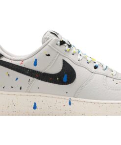 Alternative view of Nike Air Force 1 '07 LV8 'Paint Splatter - Light Bone' CZ0339-001