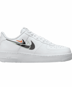 Nike Air Force 1 07 Multi Swoosh - White Black FN7807-100 Nicesnk