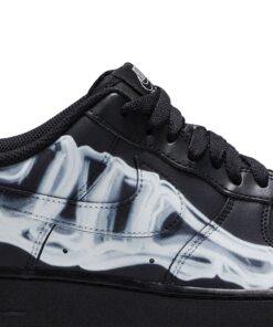 Alternative view of Nike Air Force 1 07 QS Black Skeleton BQ7541-001 Nicesnk
