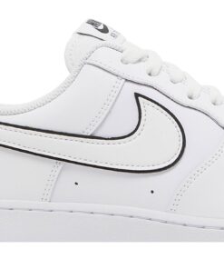 Alternative view of Nike Air Force 1 07 White Black Outline DV0788-103 Nicesnk