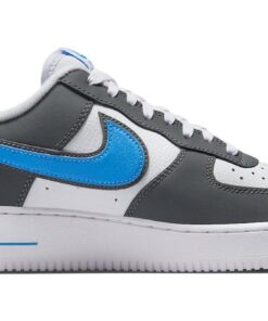 Alternative view of Nike Air Force 1 07 White Grey Photo Blue FB3360-100 Nicesnk