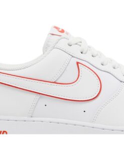 Alternative view of Nike Air Force 1 07 White Picante Red DV0788-102 Nicesnk