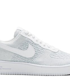 Nike Air Force 1 Flyknit Low 2.0 Pure Platinum AV3042-100 Nicesnk