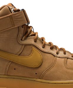 Alternative view of Nike Air Force 1 High 'Flax/Wheat' 2019 CJ9178-200