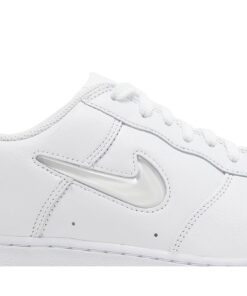 Alternative view of Nike Air Force 1 Jewel Color of the Month - Triple White FN5924-100 Nicesnk