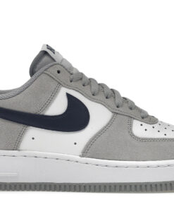 Nike Air Force 1 Low 07 Light Smoke Grey Midnight Navy FD9748-001 Nicesnk