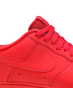 Alternative view of Nike Air Force 1 Low 07 LV8 1 Triple Red CW6999-600 Nicesnk