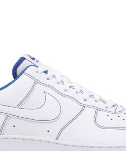 Alternative view of Nike Air Force 1 Low 07 White Game Royal CV1724-101 Nicesnk