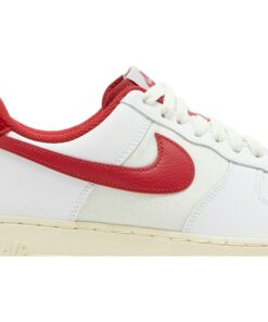 Alternative view of Nike Air Force 1 Low 07 White Gym Red (2021) DO5220-161 Nicesnk