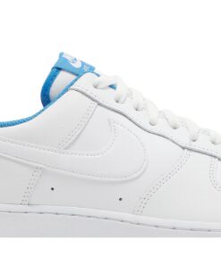 Alternative view of Nike Air Force 1 Low '07 White Light Photo Blue DR9867-101