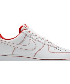 Alternative view of Nike Air Force 1 Low '07 'White University Red' CV1724-100
