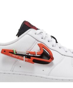 Alternative view of Nike Air Force 1 Low Carabiner Swoosh Red DH7579-100 Nicesnk