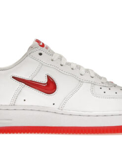 Nike Air Force 1 Low Color of the Month - White University Red FN5924-101 Nicesnk