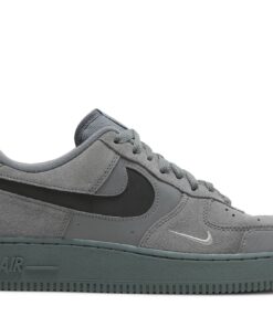 Nike Air Force 1 Low Cut Out Swoosh - Grey DO6709-002 Nicesnk