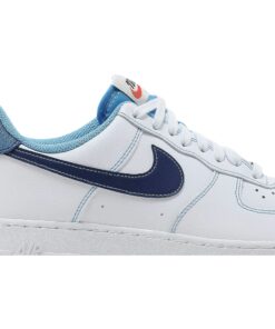 Alternative view of Nike Air Force 1 Low First Use Pack - White University Blue DA8478-100 Nicesnk