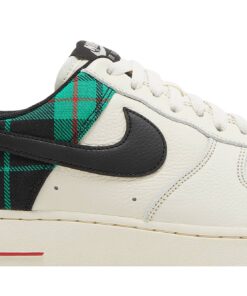 Alternative view of Nike Air Force 1 Low Green Plaid DV0791-100 Nicesnk