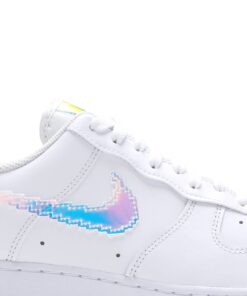 Alternative view of Nike Air Force 1 Low 'Iridescent Pixel Swoosh' CV1699-100