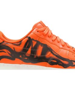 Alternative view of Nike Air Force 1 Low Orange Skeleton CU8067-800 Nicesnk
