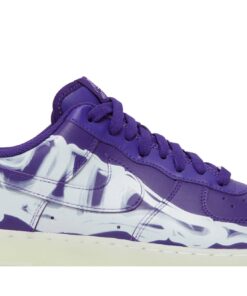 Alternative view of Nike Air Force 1 Low 'Purple Skeleton' CU8067-500
