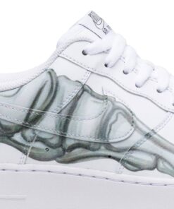 Alternative view of Nike Air Force 1 Low QS Skeleton BQ7541-100 Nicesnk