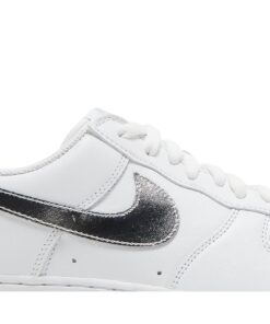 Alternative view of Nike Air Force 1 Low Silver Swoosh DZ6755-100 Nicesnk