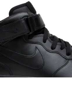 Alternative view of Nike Air Force 1 Mid '07 'Triple Black' 315123-001