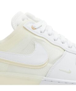 Alternative view of Nike Air Force 1 React Coconut Milk DH7615-100 Nicesnk