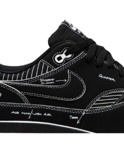 Alternative view of Nike Air Max 1 'Tinker Sketch to Shelf - Black Schematic' CJ4286-001