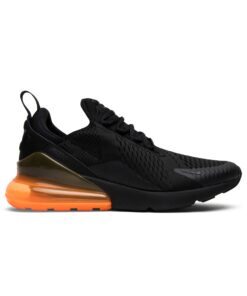 Nike Air Max 270 Black Total Orange AH8050-008 Nicesnk