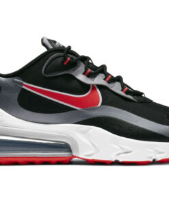 Nike Air Max 270 React 'Black Bright Crimson' CT1646-001