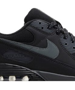 Alternative view of Nike Air Max 90 Black Smoke Grey Gum FV0387-001 Nicesnk